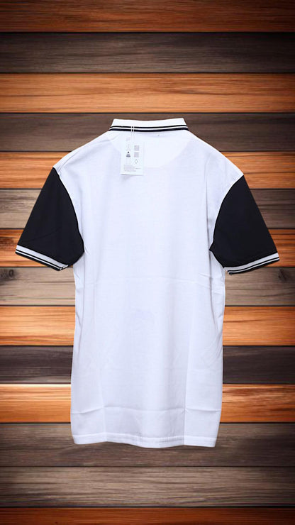 1 Pc Men's Cotton Plain Polo Shirt